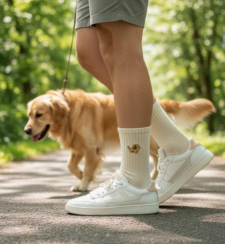Pup Culture Dog Socks - Embroidered Dog Lover Socks | IDENTITY Apparel