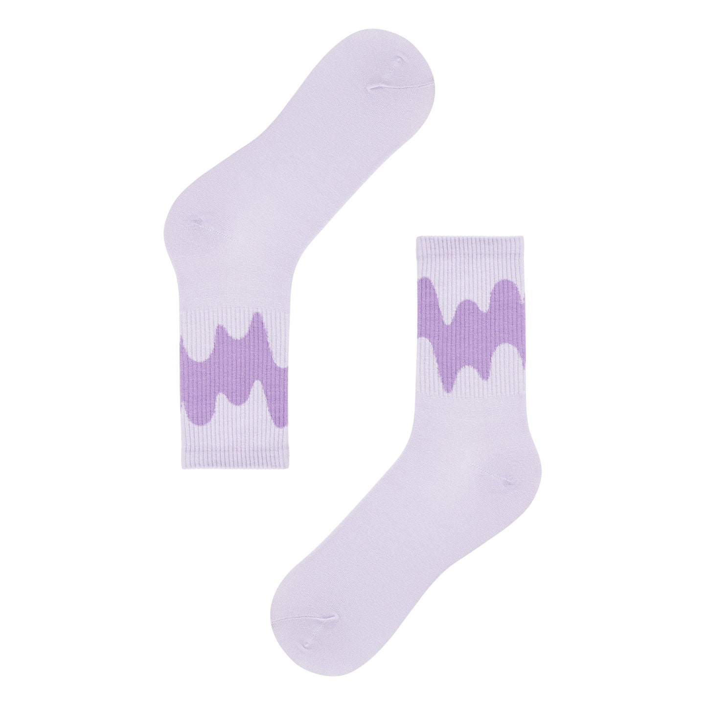 Women's Gradient Paint Quarter Length Socks