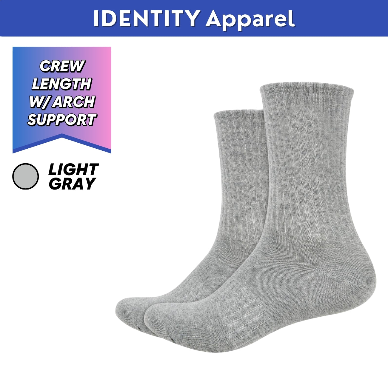 Plain Invisible No-Show Cotton Foot Socks