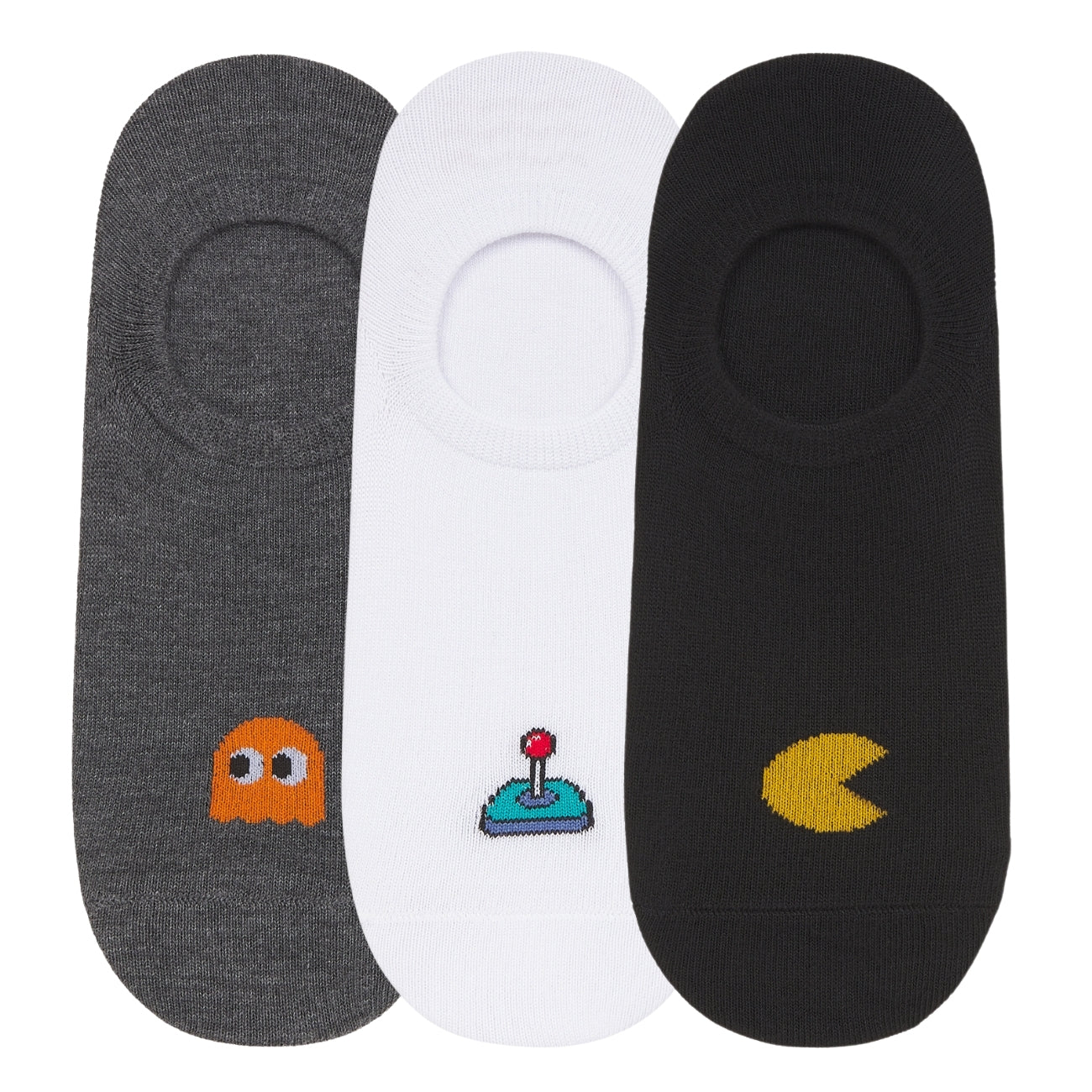 Plain Quarter Length Cotton Socks with Stripe Ribbing
