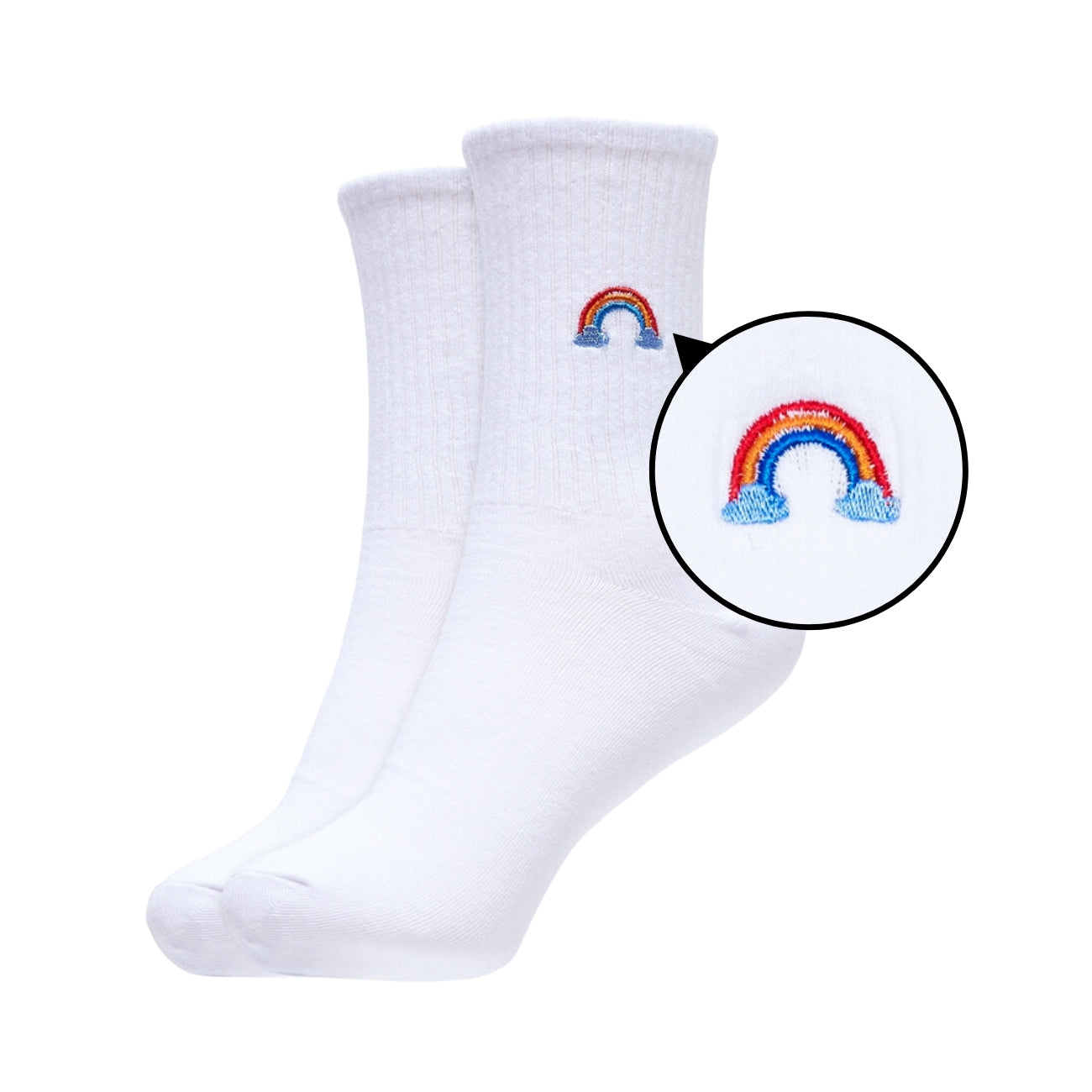 Womens Nature Series Crew Length Socks - IDENTITY Apparel Shop