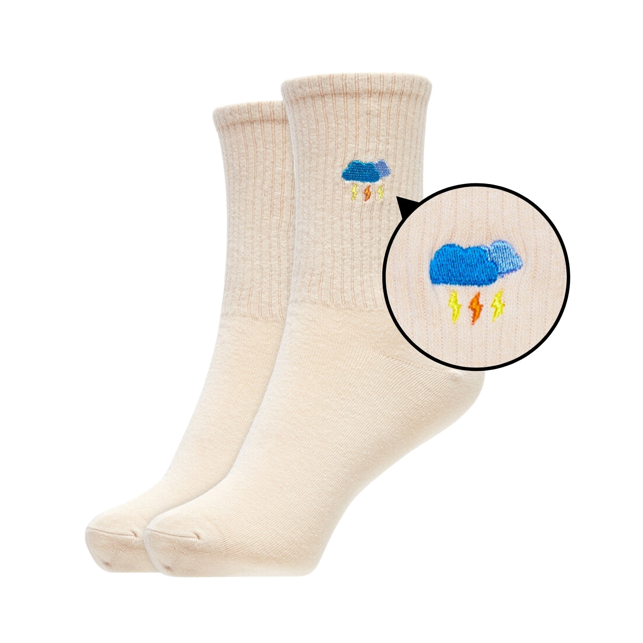 Womens Nature Series Crew Length Socks - IDENTITY Apparel Shop