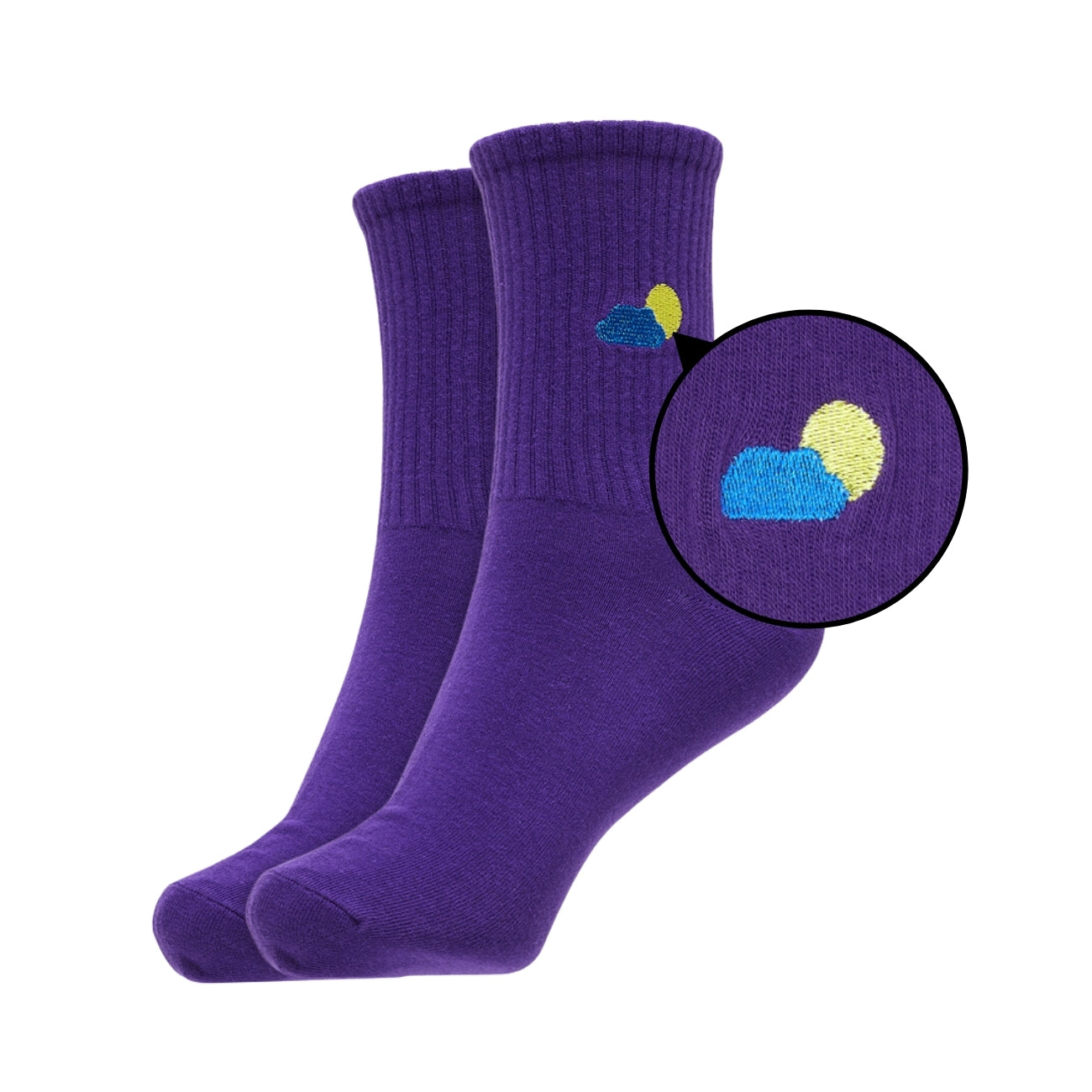 Womens Nature Series Crew Length Socks - IDENTITY Apparel Shop
