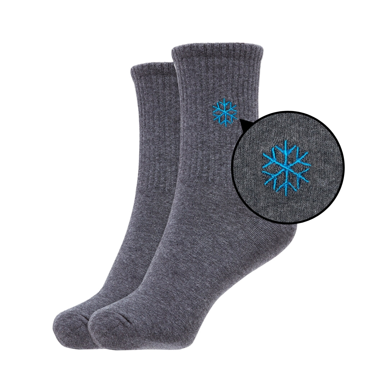 Womens Nature Series Crew Length Socks - IDENTITY Apparel Shop