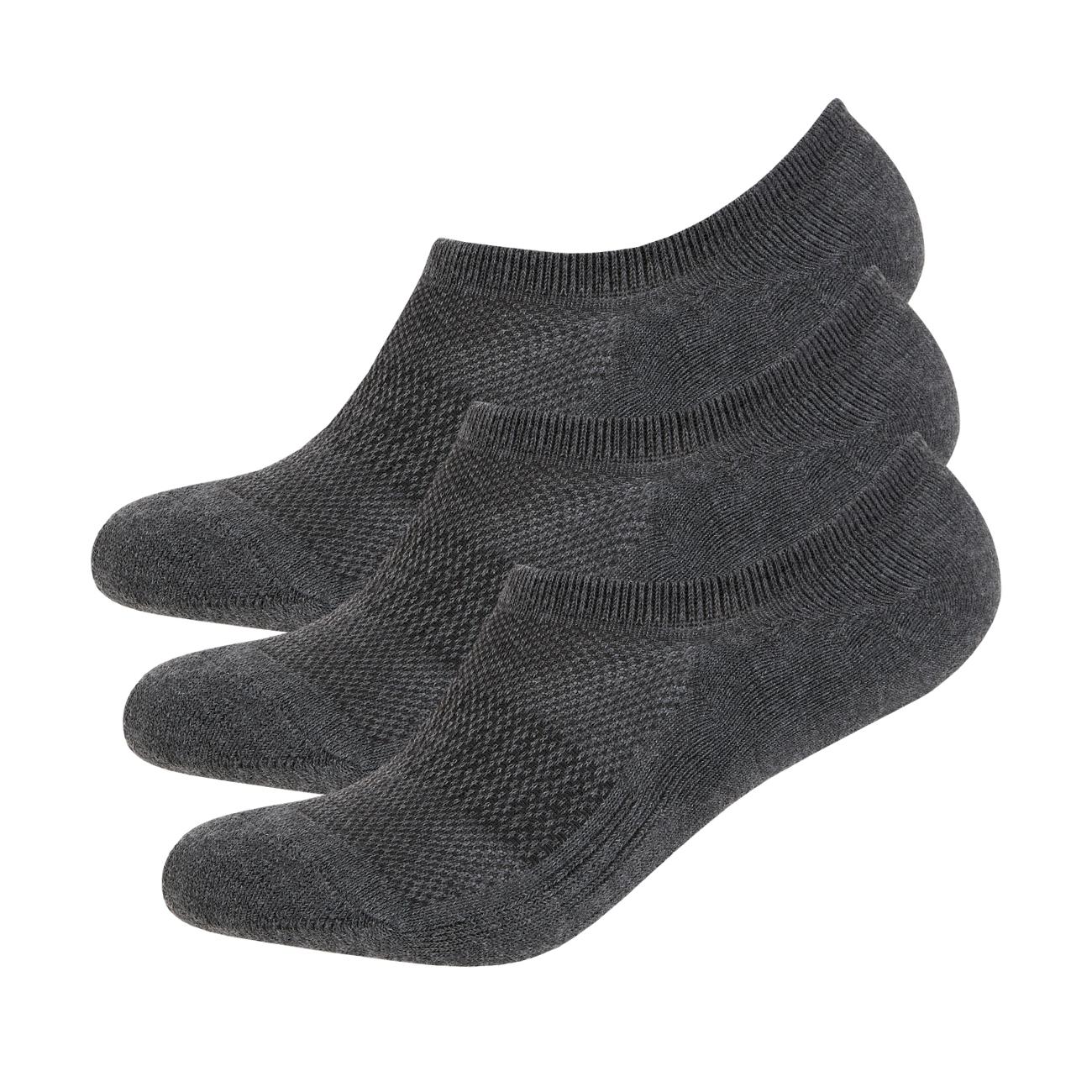 IDENTITY Apparel Performance Enhancing Moisture-Wicking Active Wear Invisible Foot Socks with Arch Support