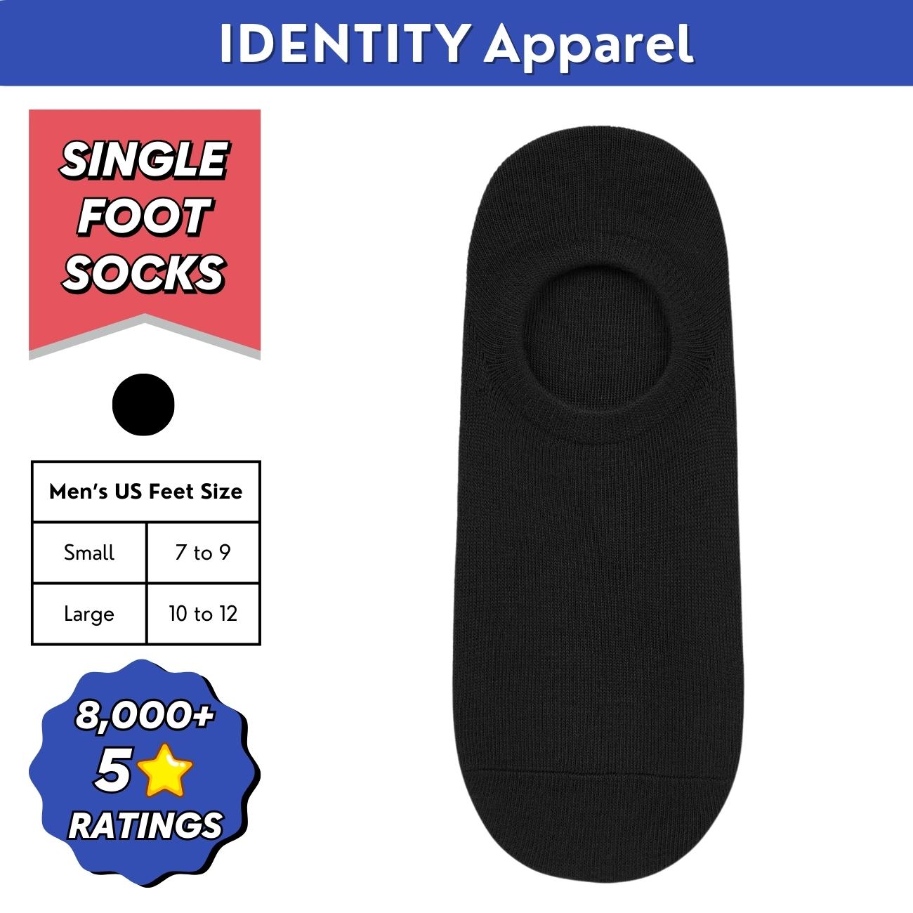 Plain Invisible No-Show Cotton Foot Socks