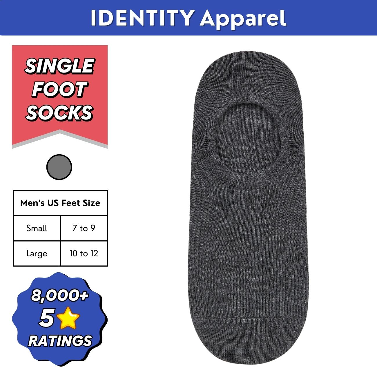 Plain Invisible No-Show Cotton Foot Socks