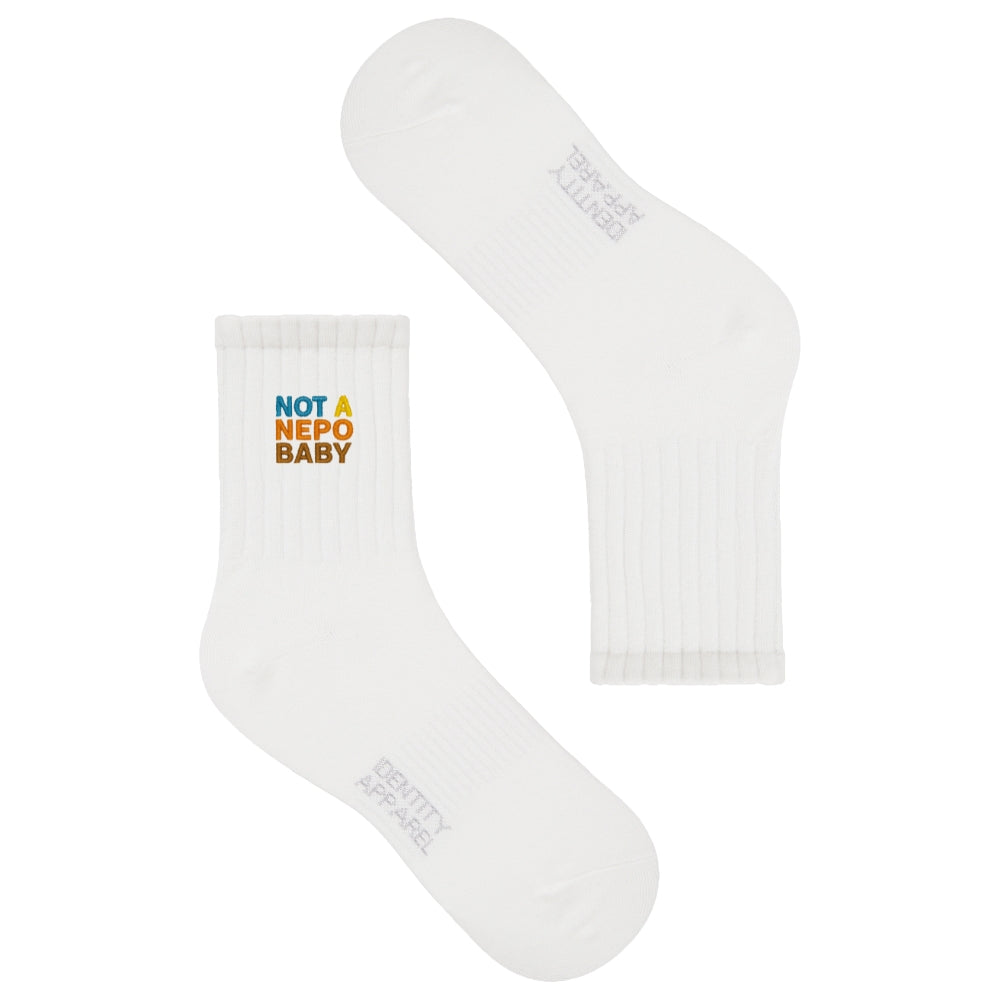 Political socks Philippines close-up cotton statement wear
