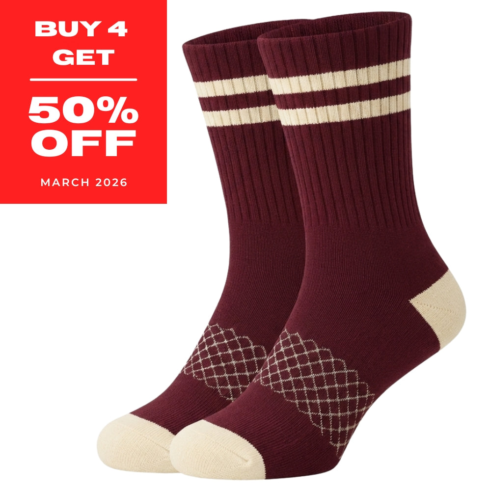 Running Socks 50% OFF April 2026 SALE Quarter-Length Nylon Running Socks with Cushioned Sole & Arch Support