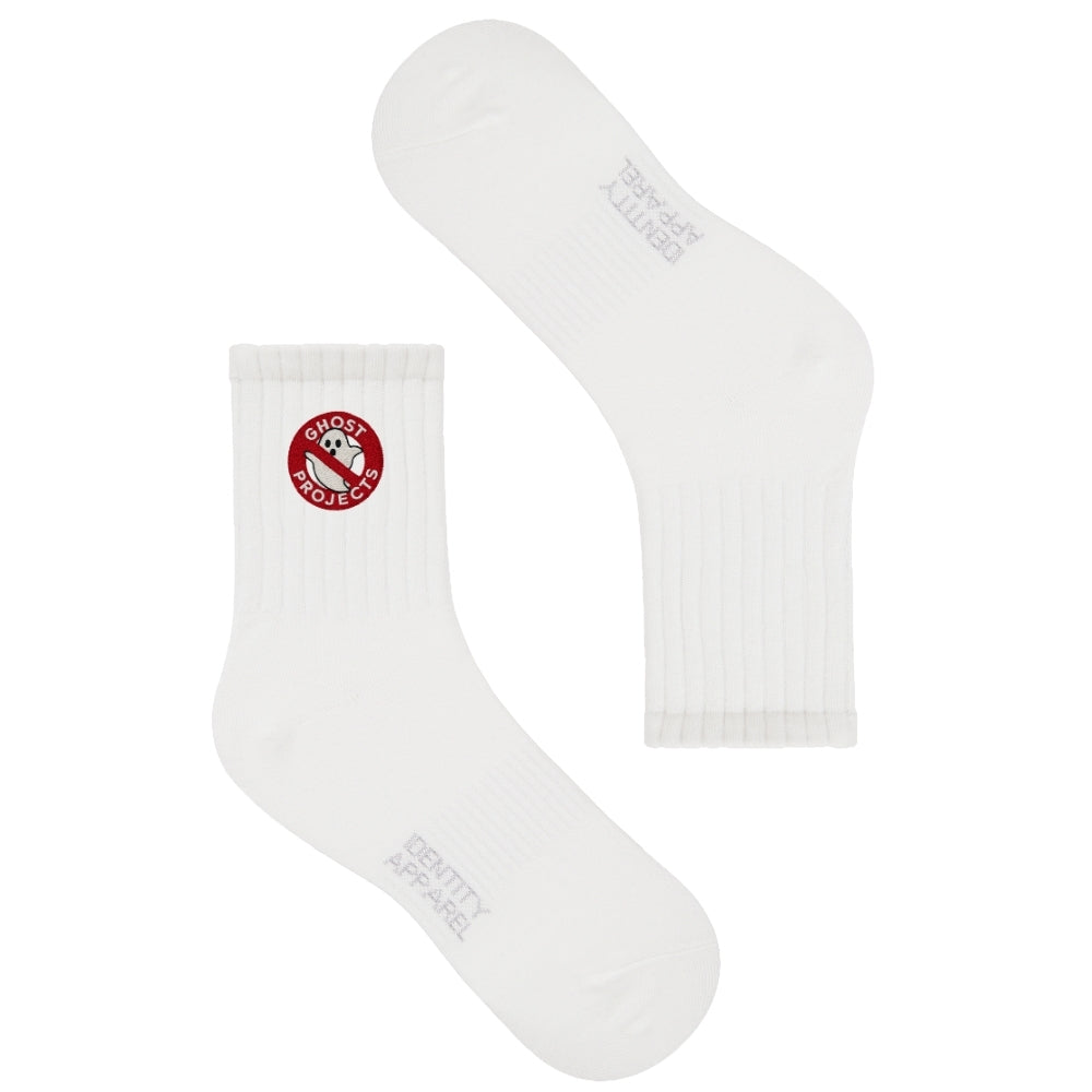 No Ghost Projects Embroidered Political Statement Socks | Buwaya Collection