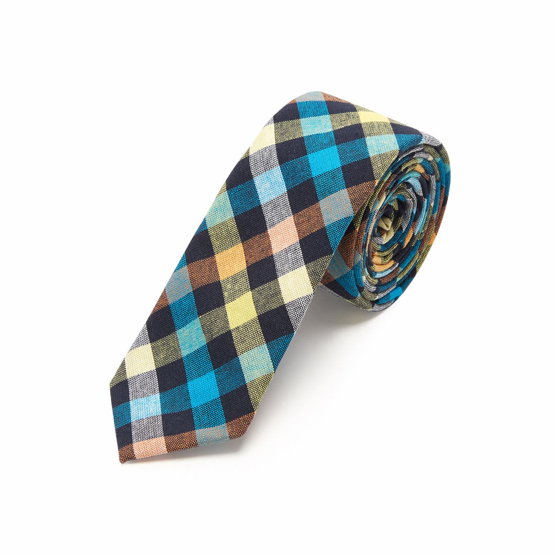 ID-CTN-07 Printed Cotton Necktie - IDENTITY Apparel Shop
