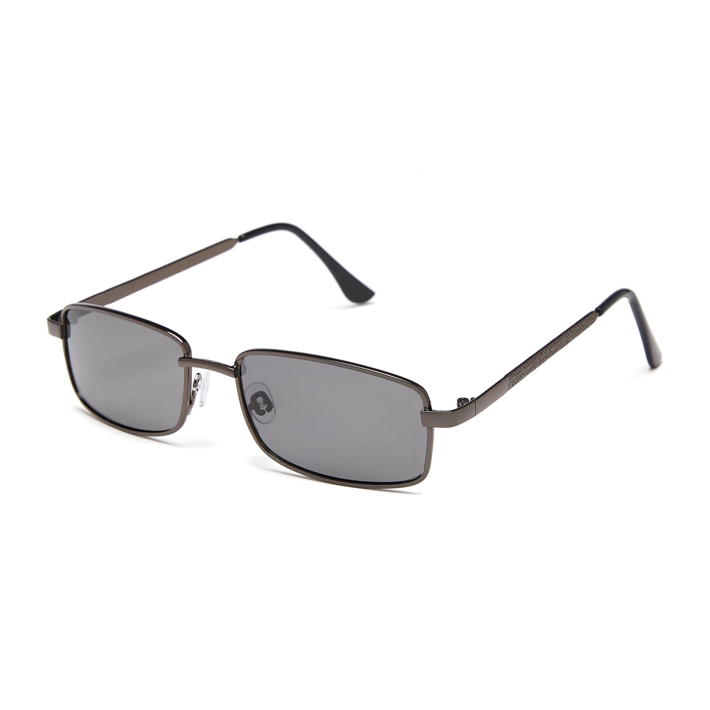 COLE (Size 53) UV-Protected Mens Polarized Rectangular Sunglasses (Narrow Fit) - IDENTITY Apparel Shop
