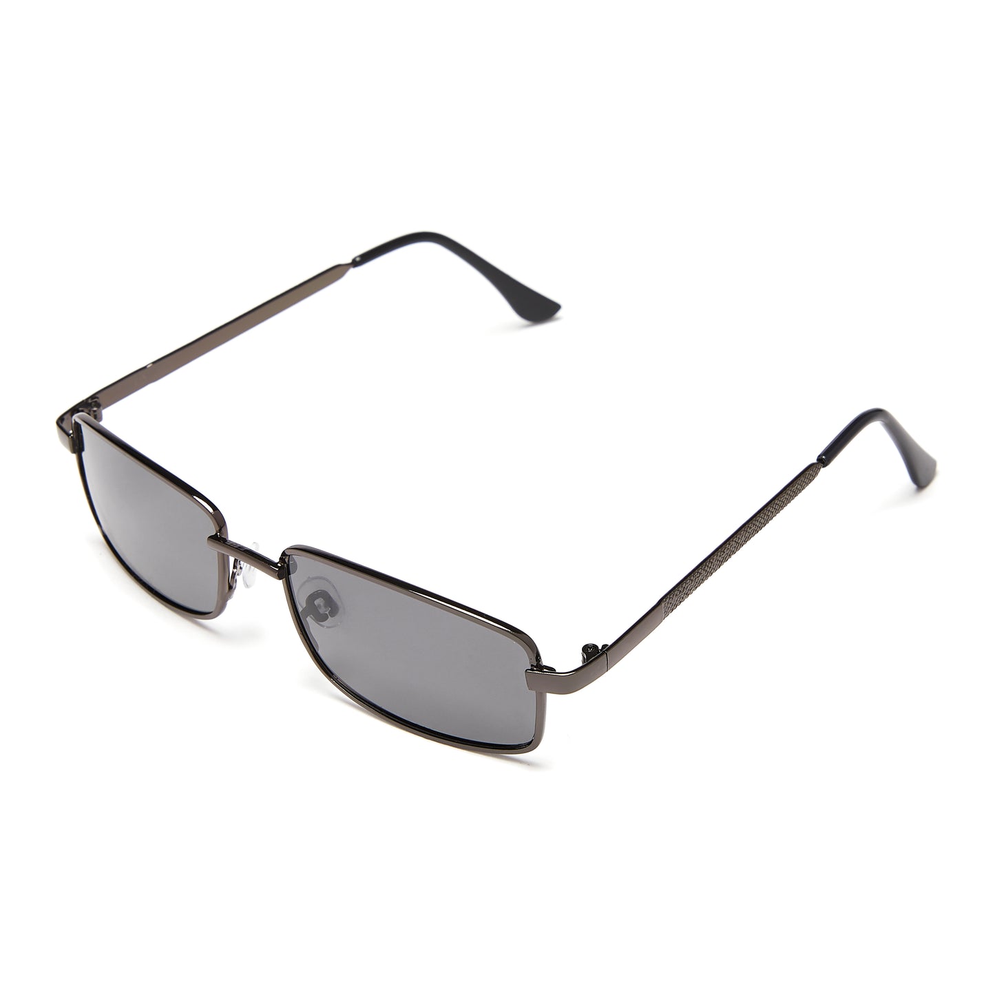 COLE (Size 53) UV-Protected Mens Polarized Rectangular Sunglasses (Narrow Fit) - IDENTITY Apparel Shop