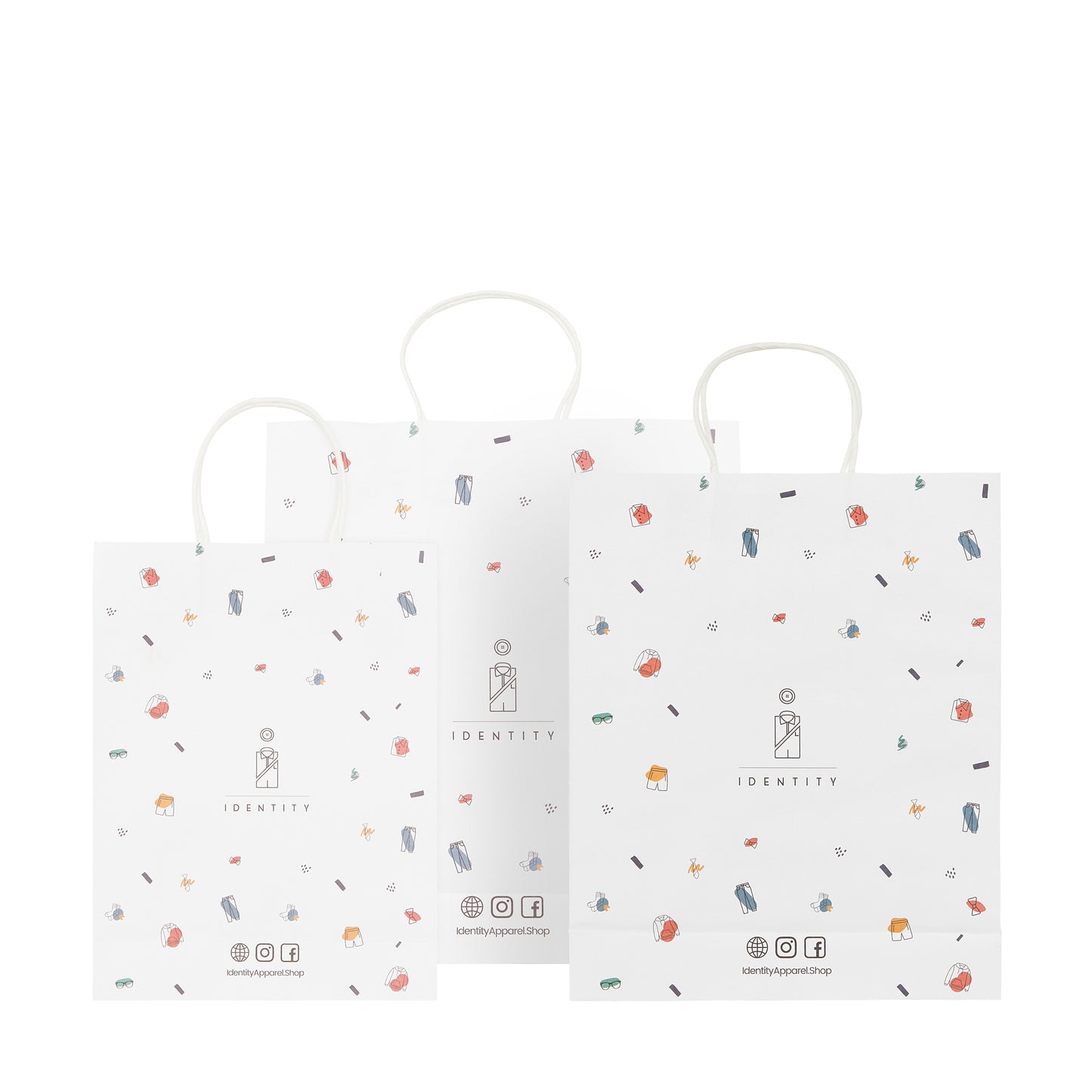 IDENTITY Single Paper Bag for Gifting 150gsm - IDENTITY Apparel Shop