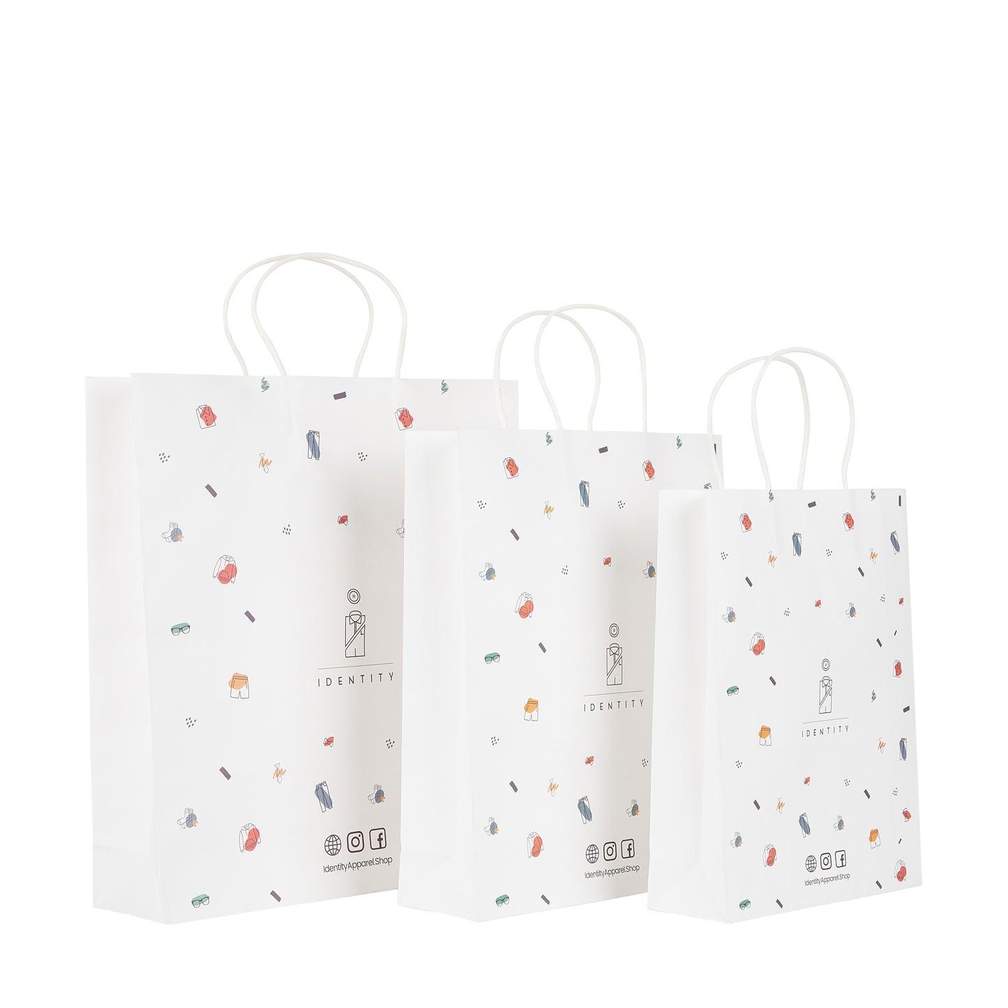 IDENTITY Single Paper Bag for Gifting 150gsm - IDENTITY Apparel Shop
