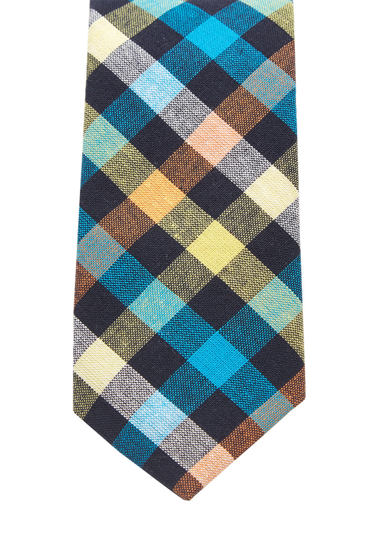 ID-CTN-07 Printed Cotton Necktie - IDENTITY Apparel Shop