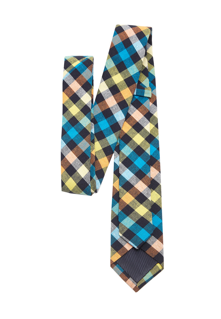 ID-CTN-07 Printed Cotton Necktie - IDENTITY Apparel Shop