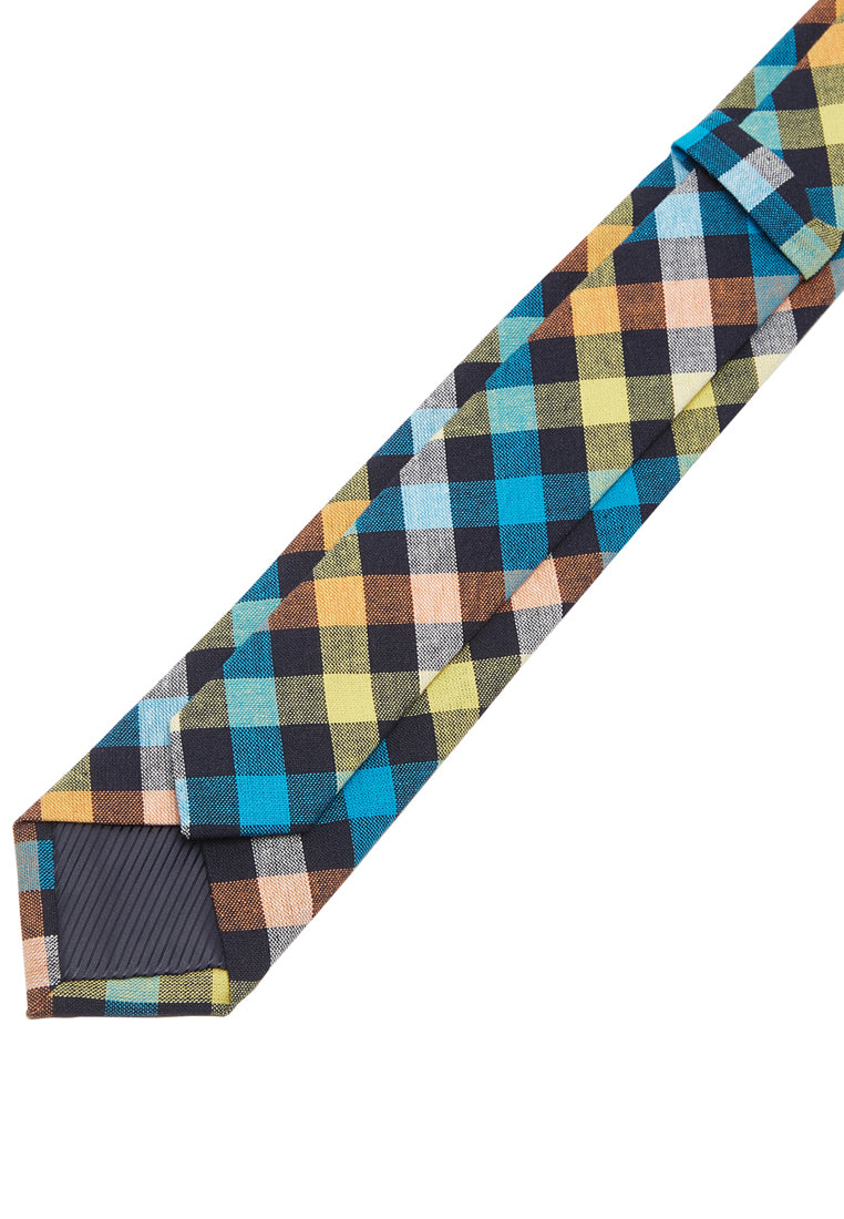 ID-CTN-07 Printed Cotton Necktie - IDENTITY Apparel Shop