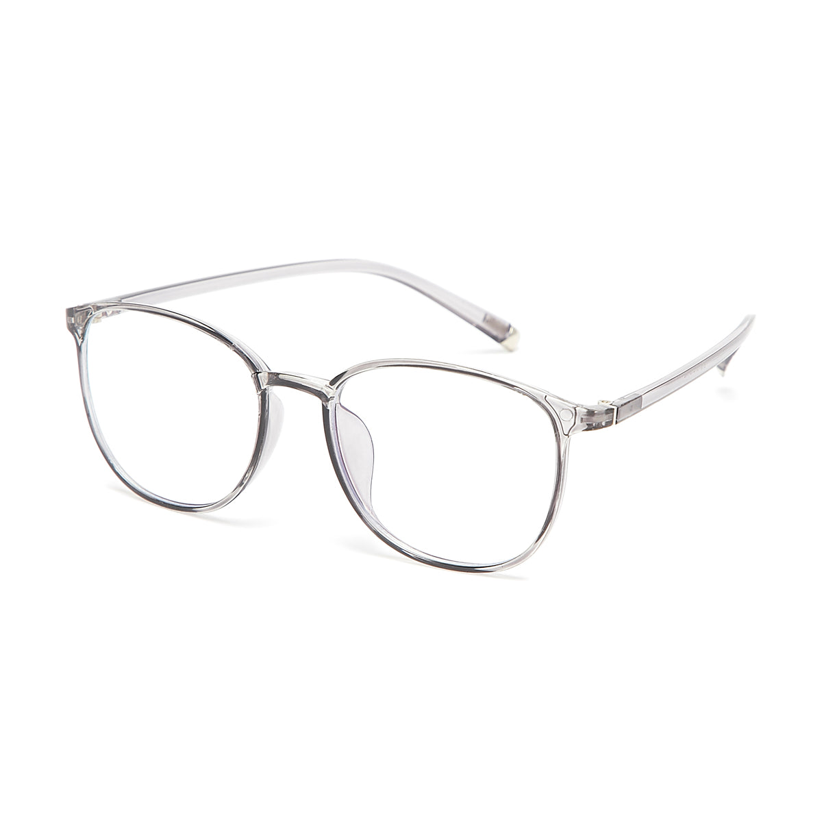 DREW (Size 50) UV-Protected Unisex Blue-Light and Anti-Glare Oval Eyeglasses - IDENTITY Apparel Shop