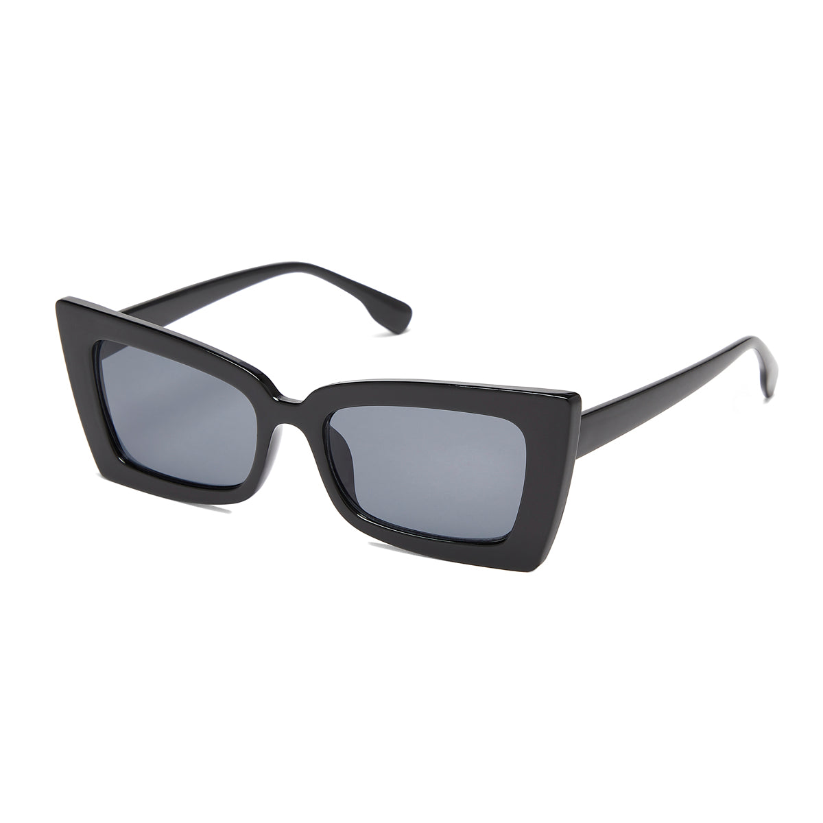 KYLIE (Size 55) UV-Protected Rectangular Cat-Eye Womens Sunglasses - IDENTITY Apparel Shop