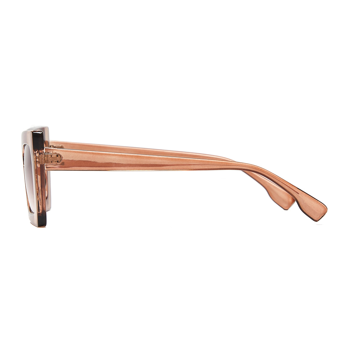 KYLIE (Size 55) UV-Protected Rectangular Cat-Eye Womens Sunglasses - IDENTITY Apparel Shop
