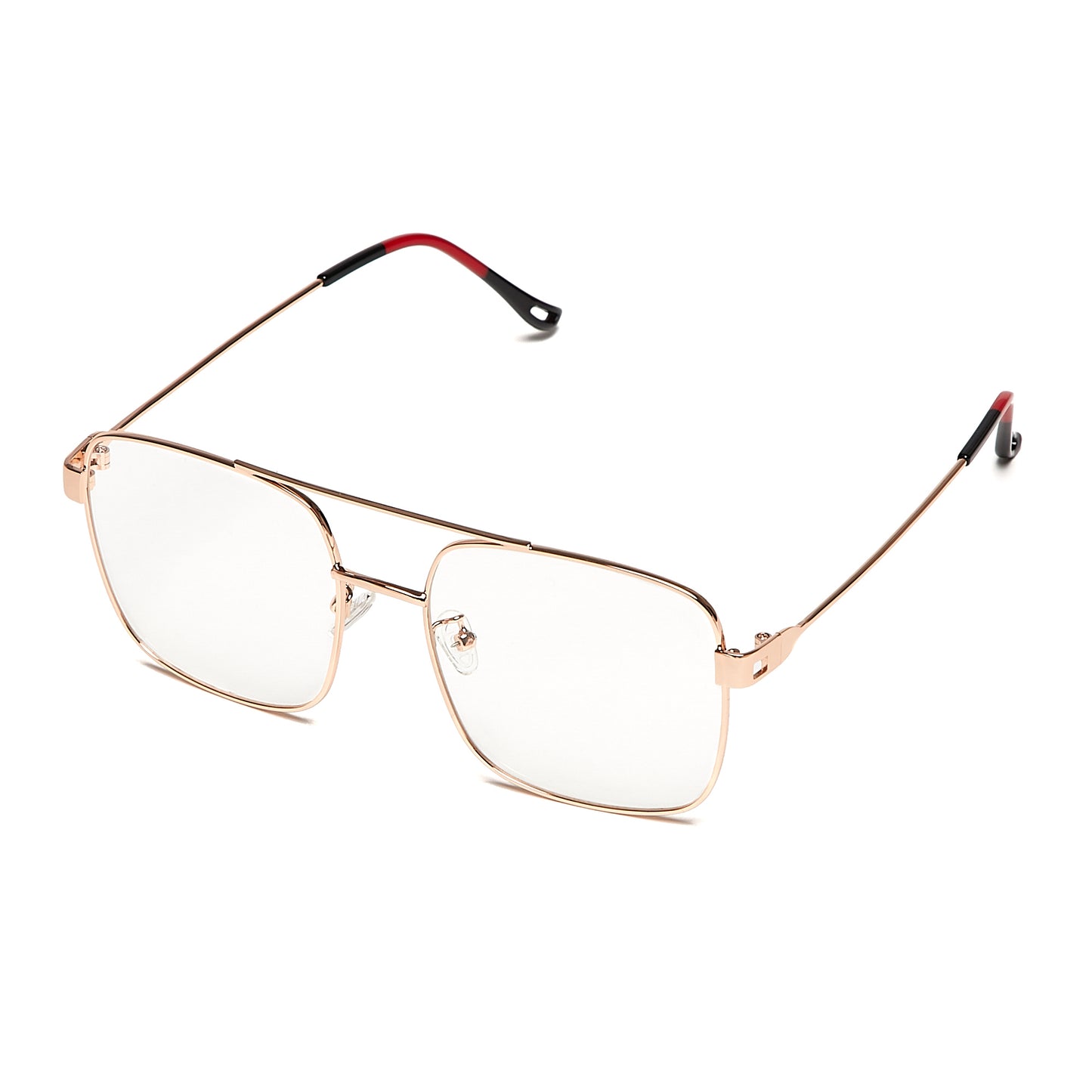 ABRAHAM (Size 54) UV-Protected Mens Vintage Oversized-Square 70s Eyeglasses - IDENTITY Apparel Shop
