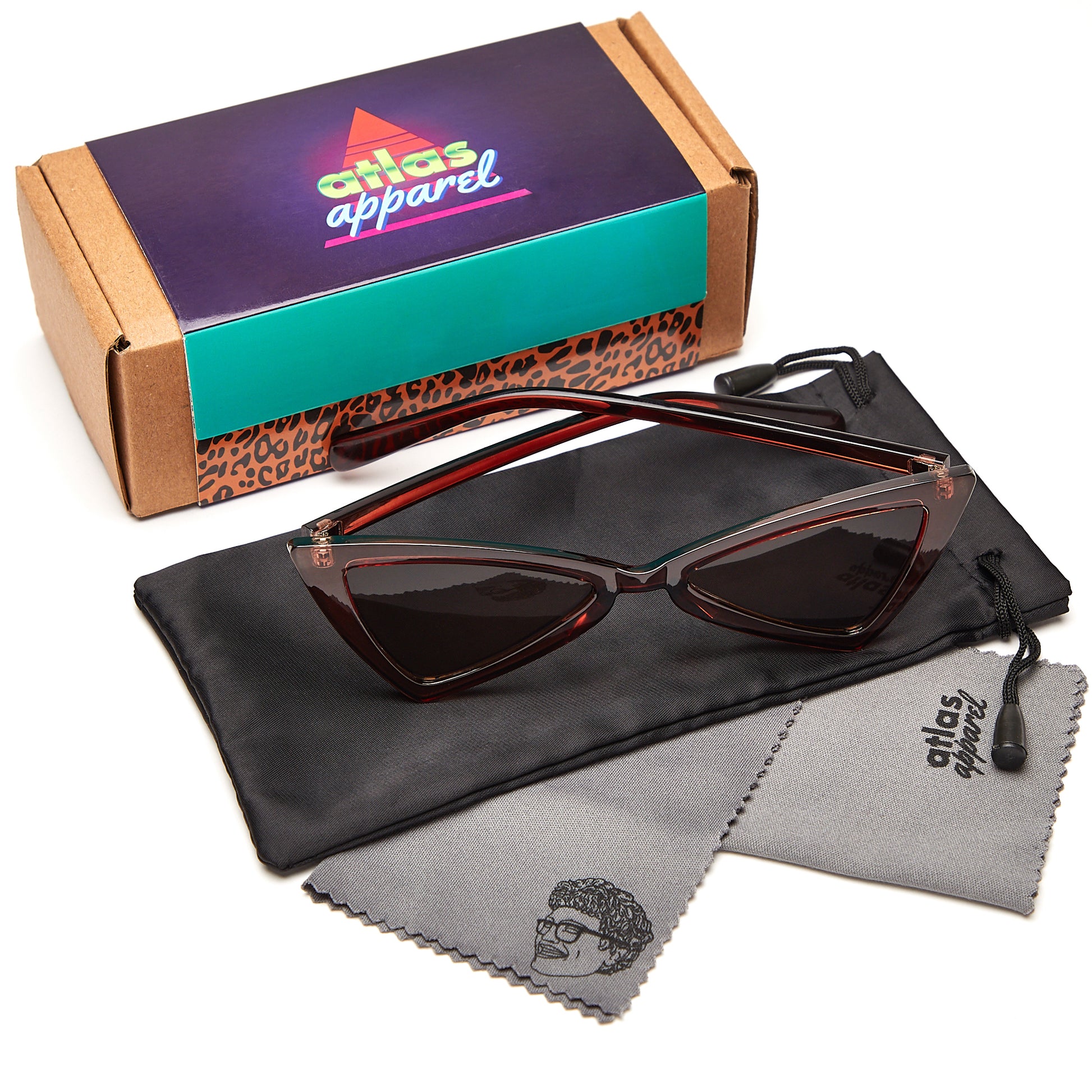 ELENA (Size 51) Womens Tinted Cat-Eye Sunglasses - IDENTITY Apparel Shop