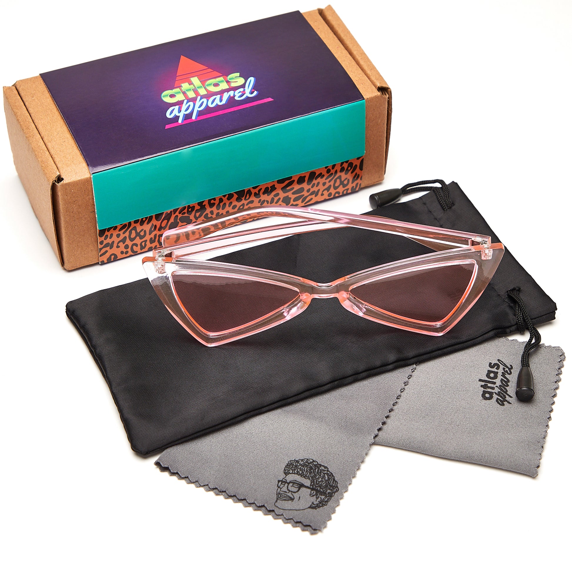 ELENA (Size 51) Womens Tinted Cat-Eye Sunglasses - IDENTITY Apparel Shop