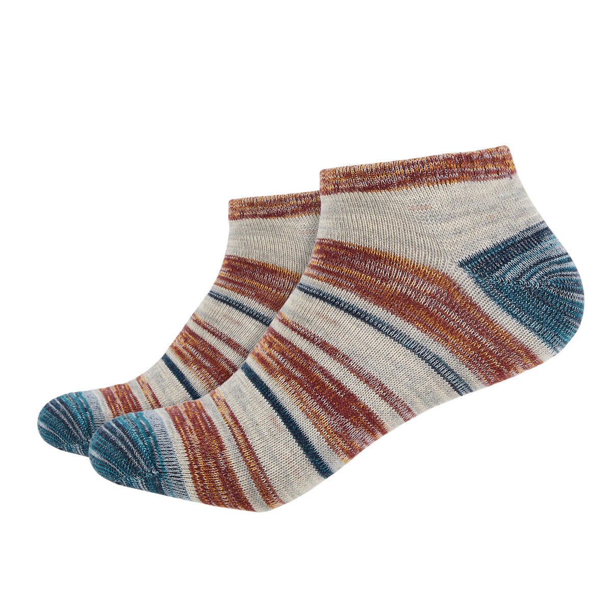 Mens Ankle Length Melange Printed Socks - IDENTITY Apparel Shop