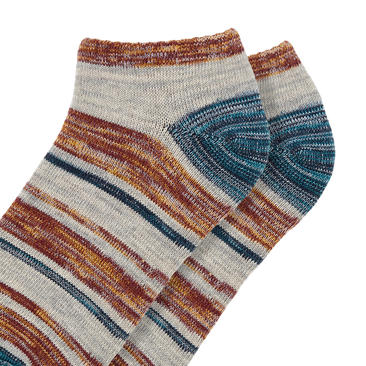 Mens Ankle Length Melange Printed Socks - IDENTITY Apparel Shop