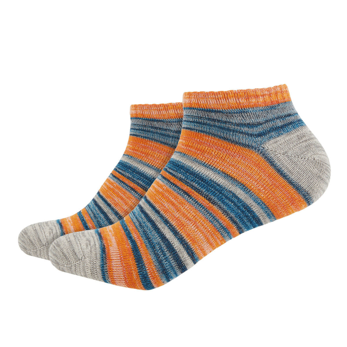 Mens Ankle Length Melange Printed Socks - IDENTITY Apparel Shop
