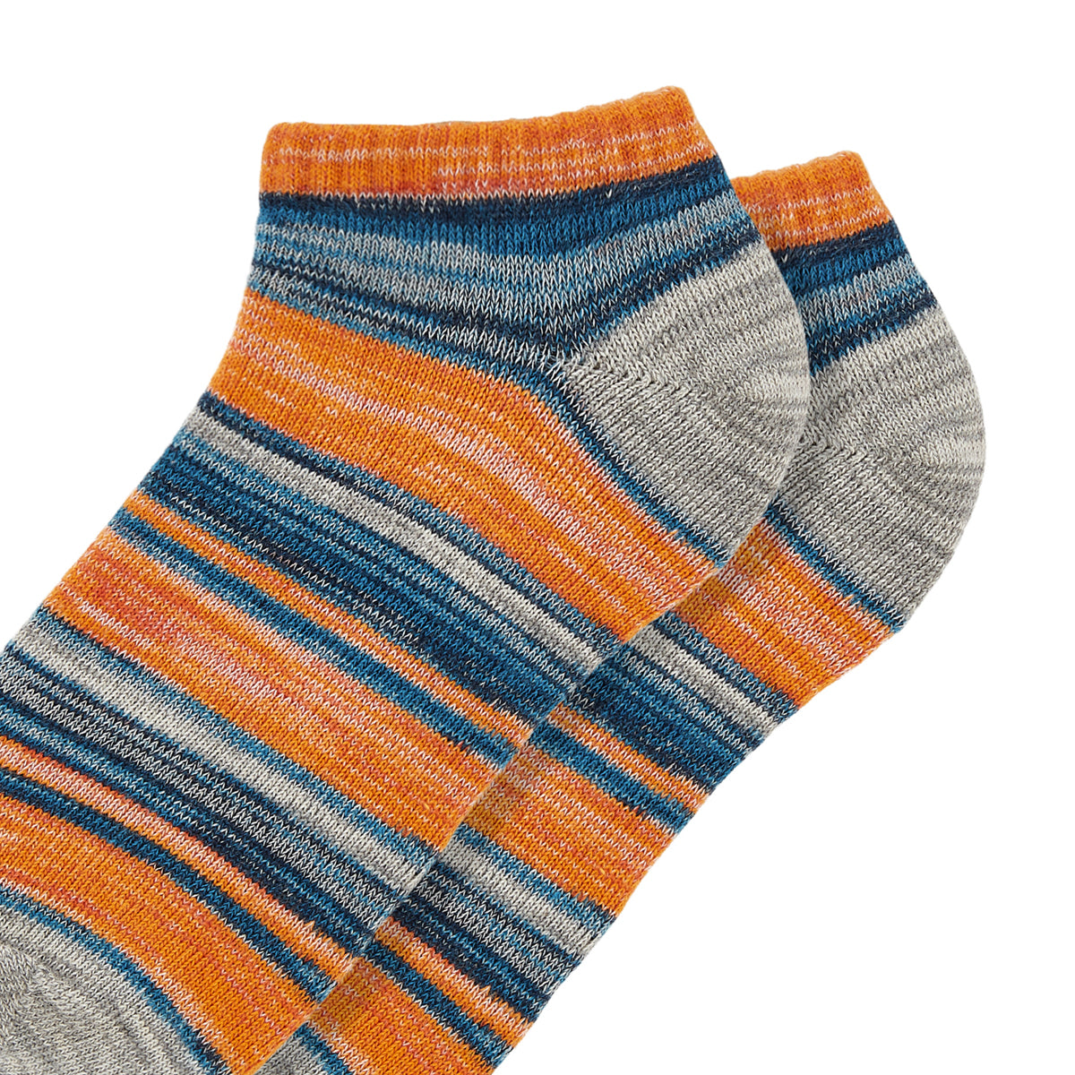 Mens Ankle Length Melange Printed Socks - IDENTITY Apparel Shop