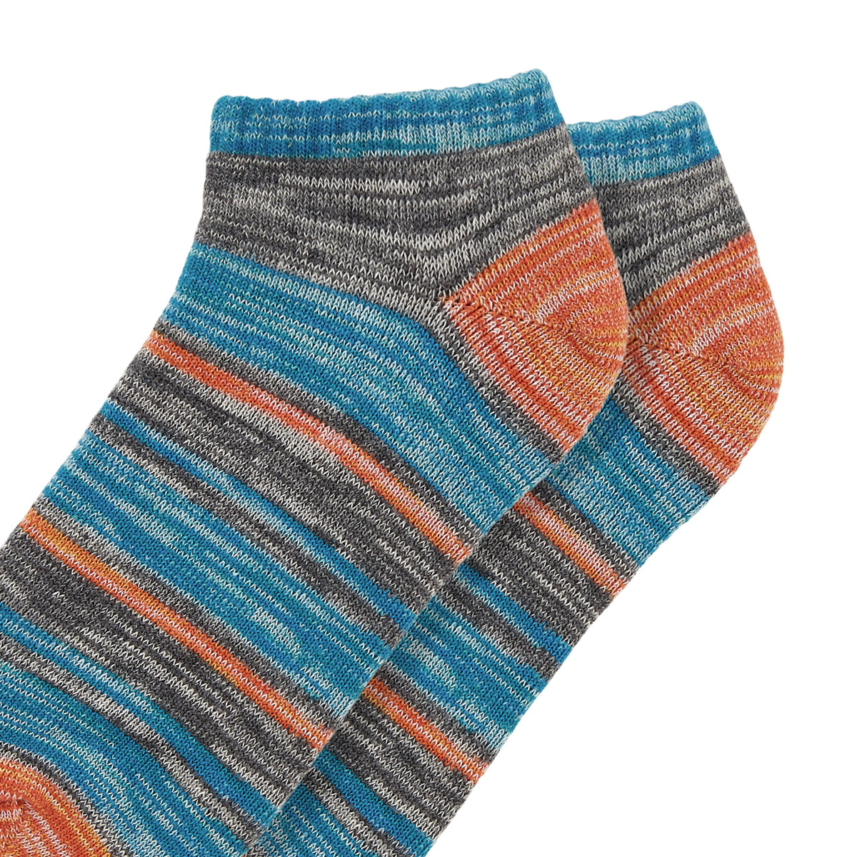 Mens Ankle Length Melange Printed Socks - IDENTITY Apparel Shop