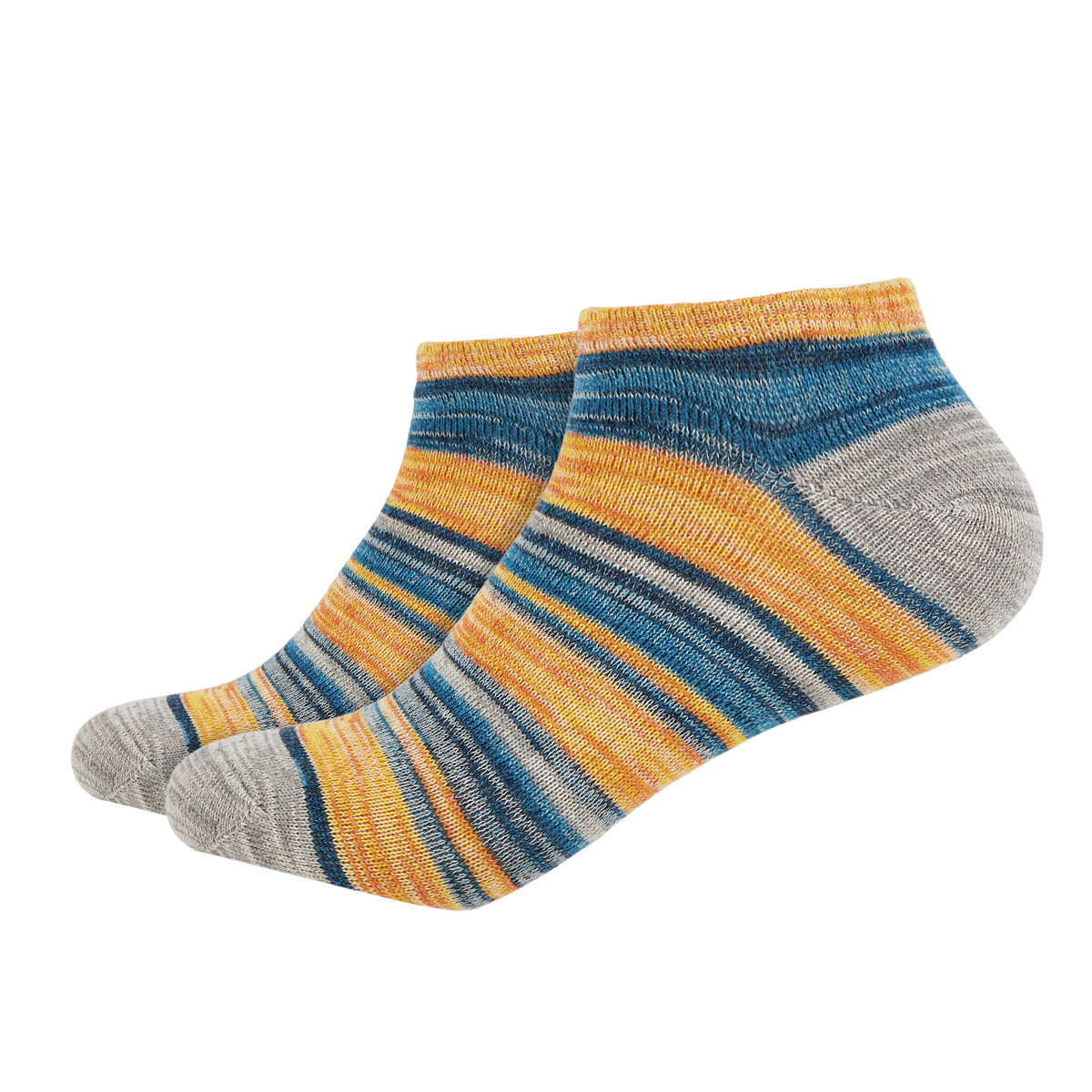 Mens Ankle Length Melange Printed Socks - IDENTITY Apparel Shop