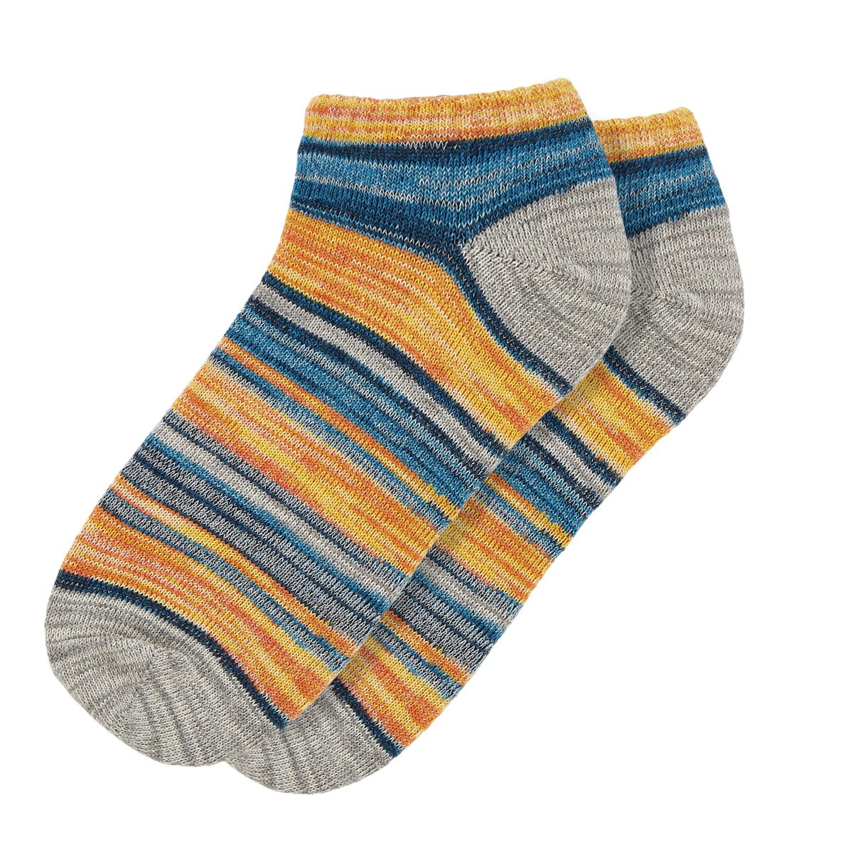 Mens Ankle Length Melange Printed Socks - IDENTITY Apparel Shop