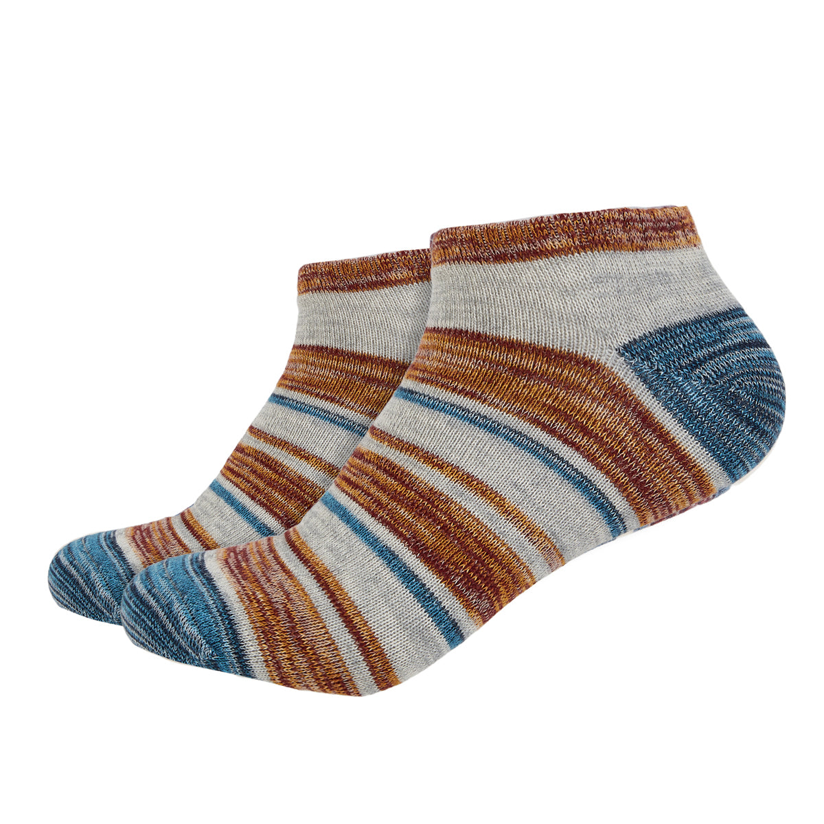 Mens Ankle Length Melange Printed Socks - IDENTITY Apparel Shop