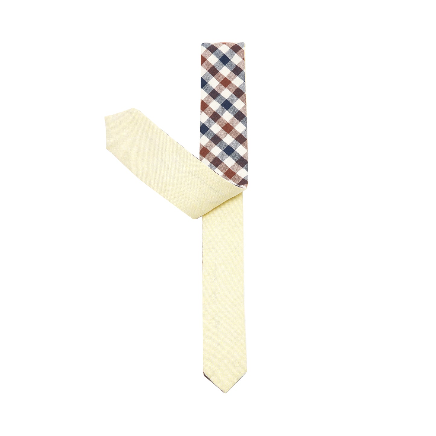Butterfinger Reversible Cotton Necktie - IDENTITY Apparel Shop