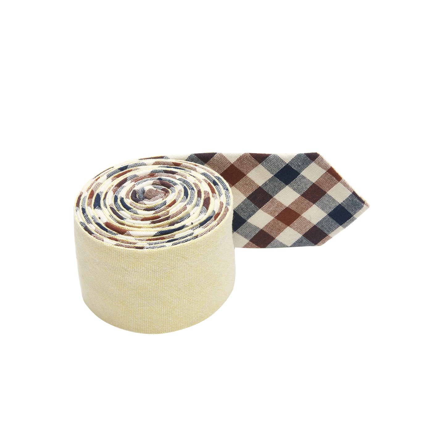 Butterfinger Reversible Cotton Necktie - IDENTITY Apparel Shop