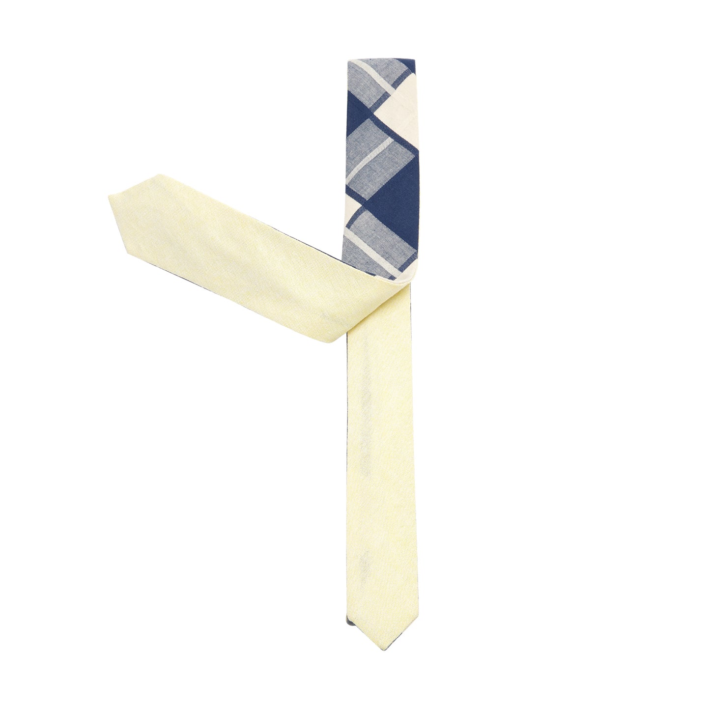 Lemon Head Reversible Cotton Necktie - IDENTITY Apparel Shop