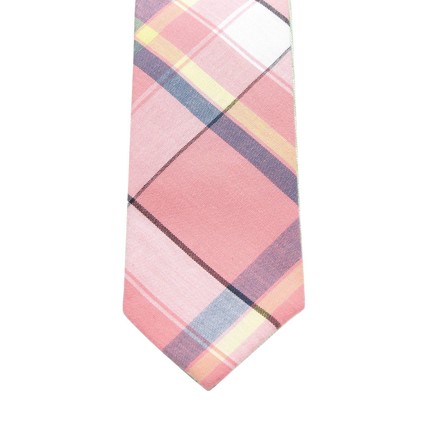 Peppermint Reversible Cotton Necktie - IDENTITY Apparel Shop