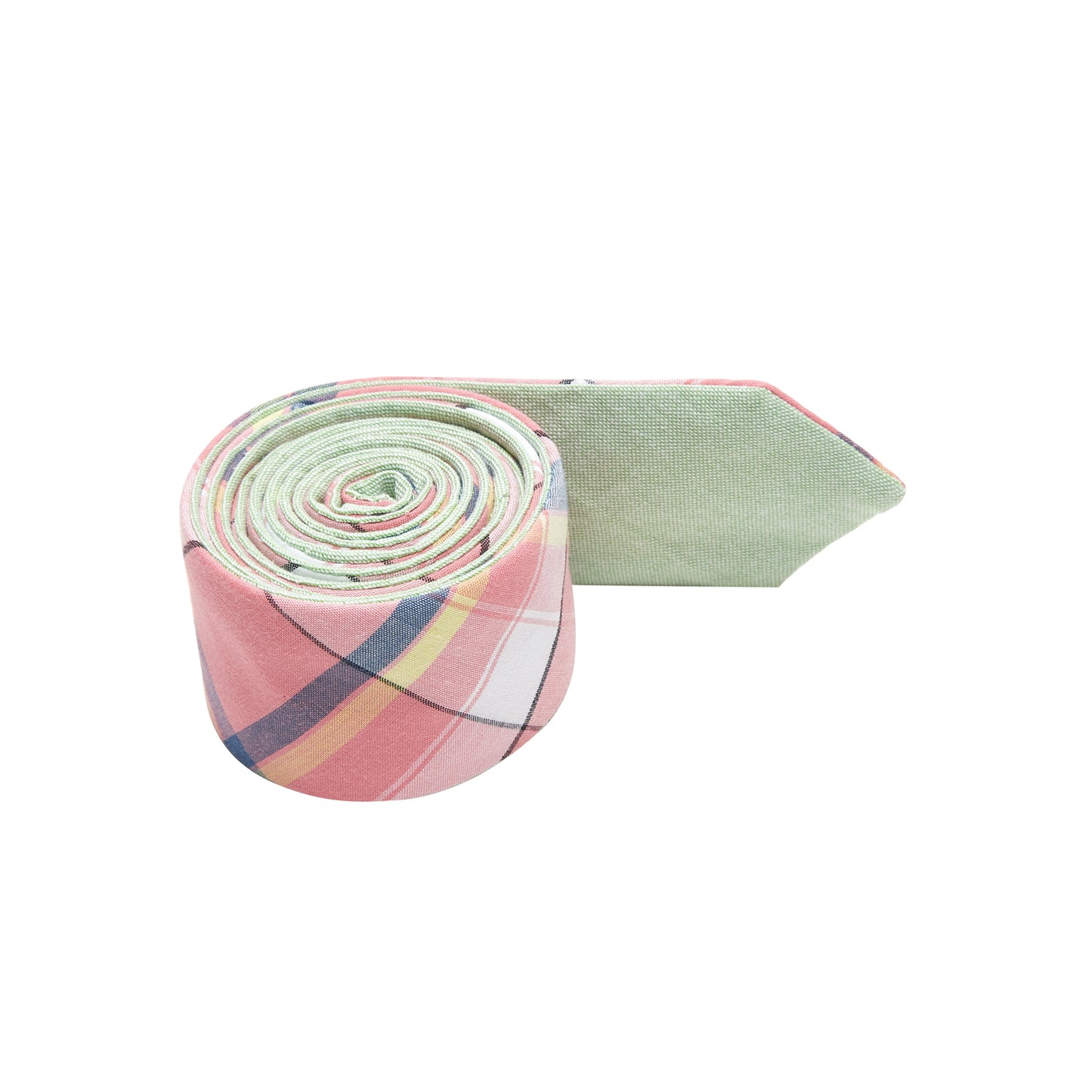 Peppermint Reversible Cotton Necktie - IDENTITY Apparel Shop