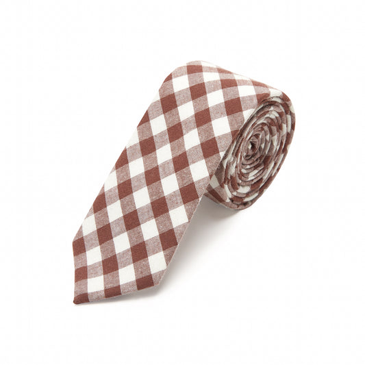 ID-CTN-08 Printed Cotton Necktie - IDENTITY Apparel Shop