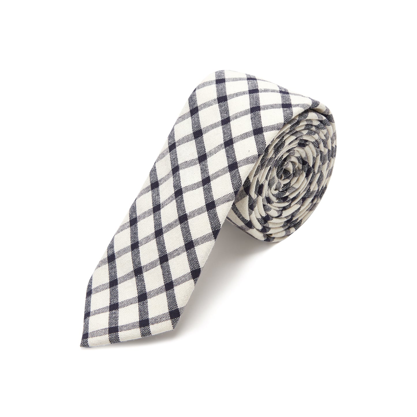 ID-CTN-09 Printed Cotton Necktie - IDENTITY Apparel Shop