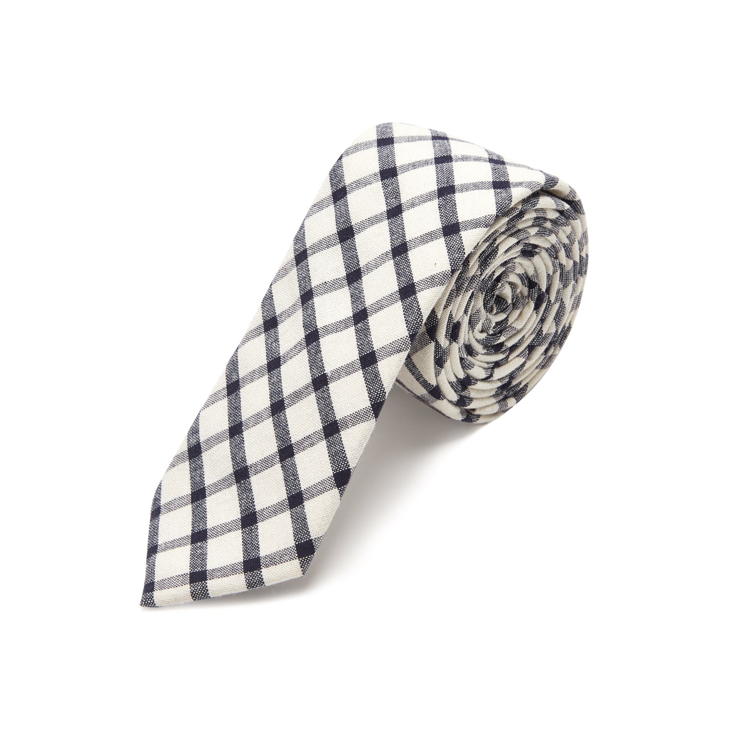 ID-CTN-09 Printed Cotton Necktie - IDENTITY Apparel Shop