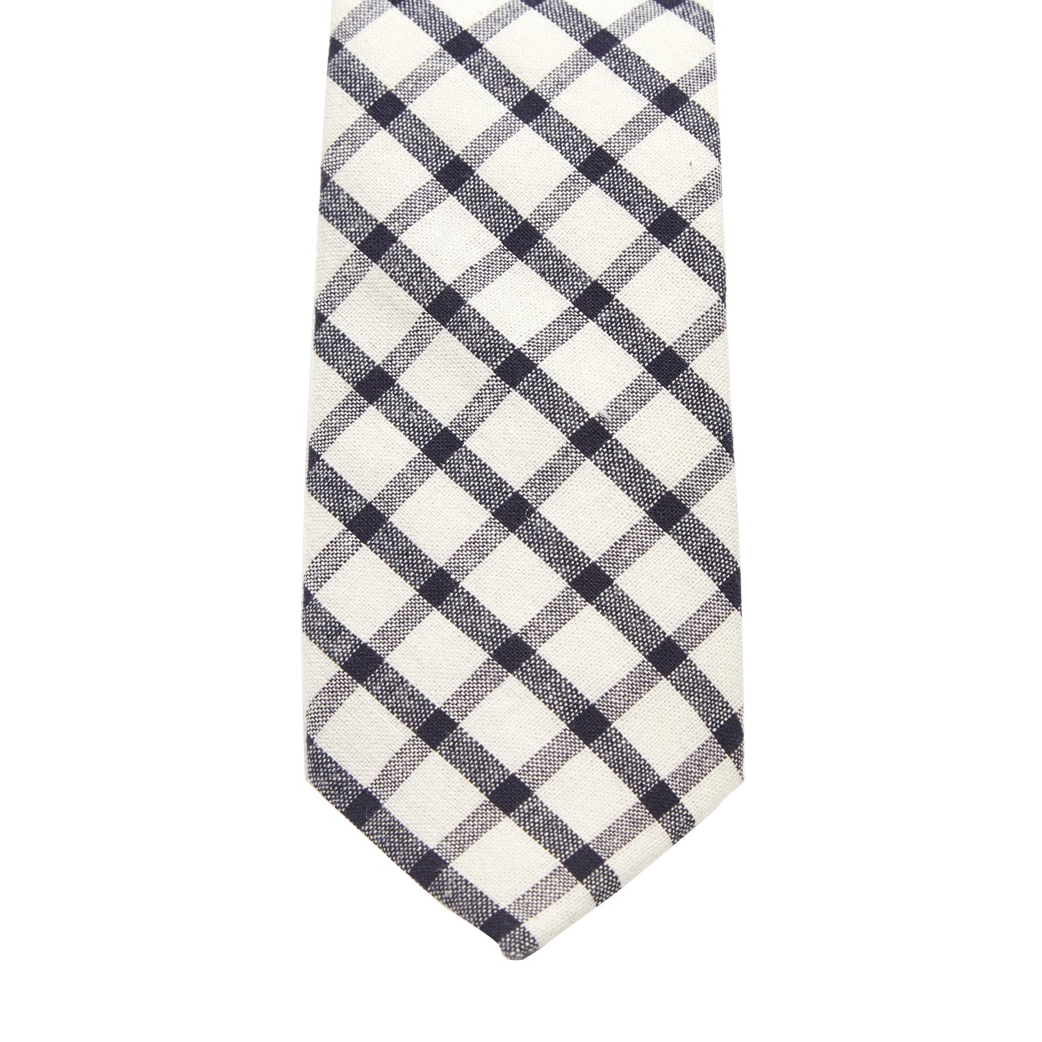 ID-CTN-09 Printed Cotton Necktie - IDENTITY Apparel Shop