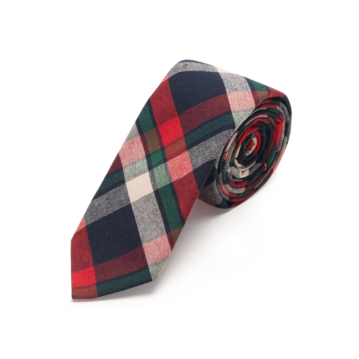 ID-CTN-16 Printed Cotton Necktie - IDENTITY Apparel Shop
