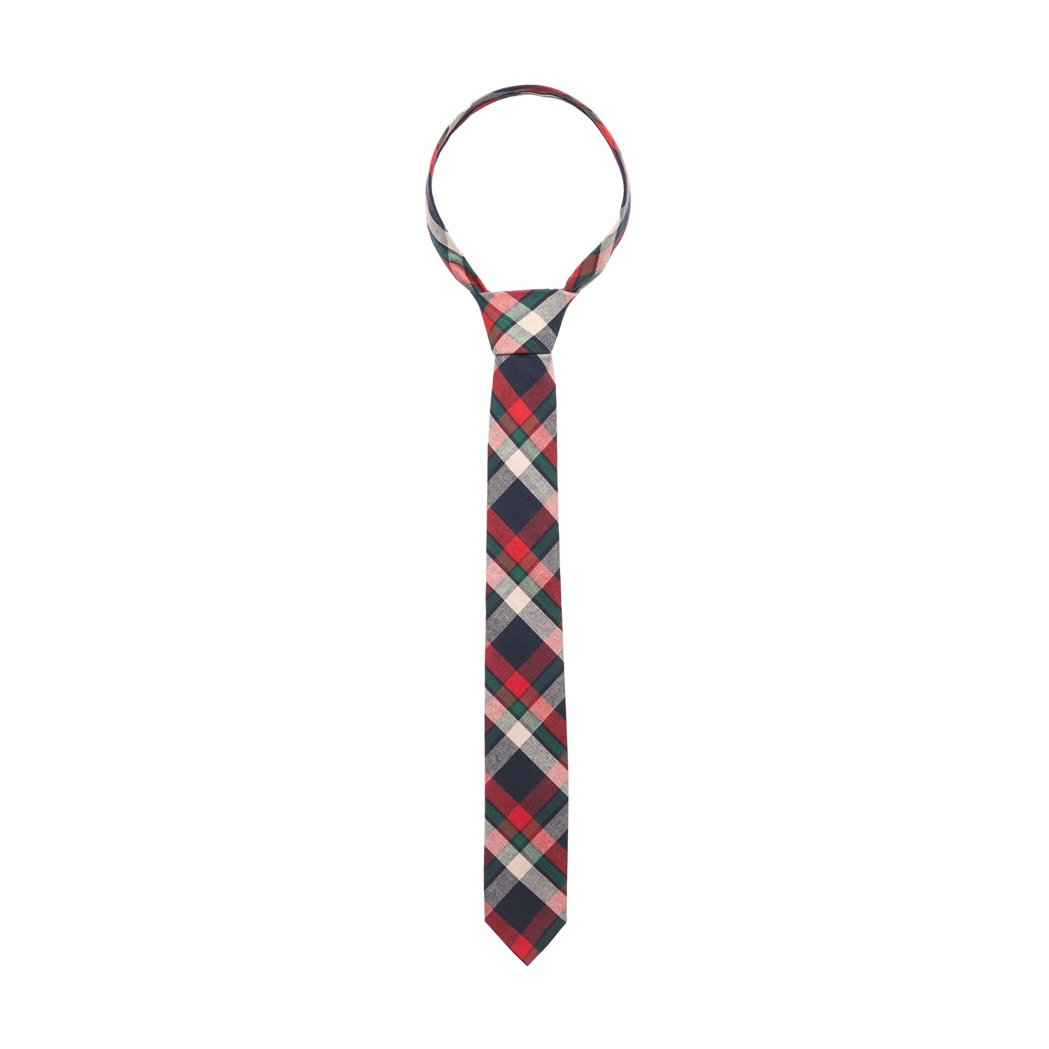 ID-CTN-16 Printed Cotton Necktie - IDENTITY Apparel Shop