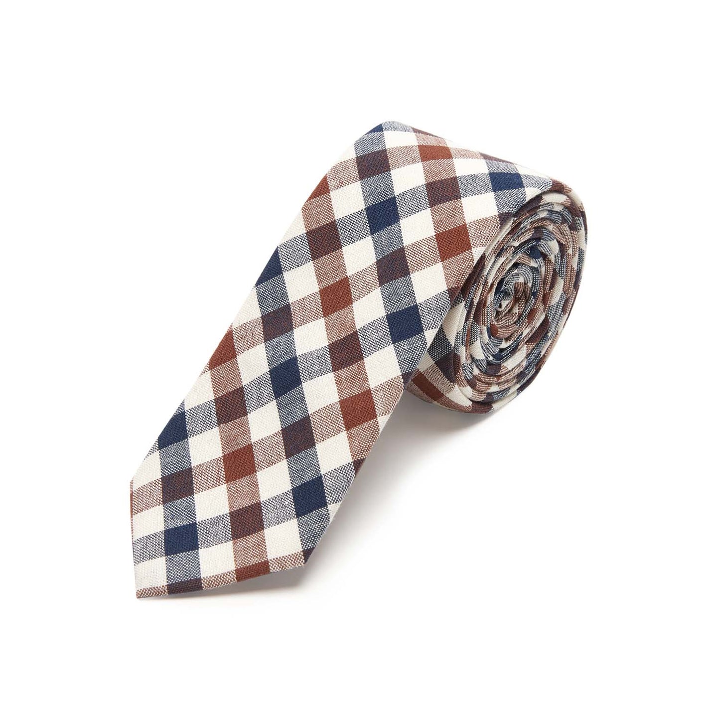 ID-CTN-19 Printed Cotton Necktie - IDENTITY Apparel Shop