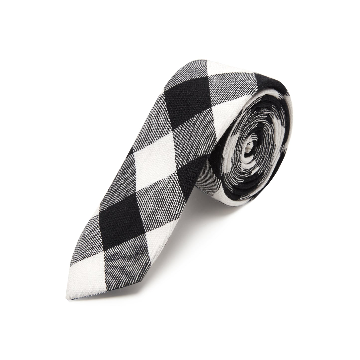 ID-CTN-20 Printed Cotton Necktie - IDENTITY Apparel Shop