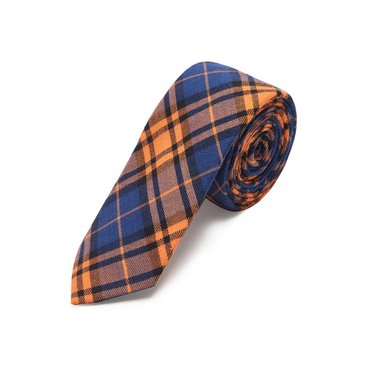 ID-CTN-21 Printed Cotton Necktie - IDENTITY Apparel Shop
